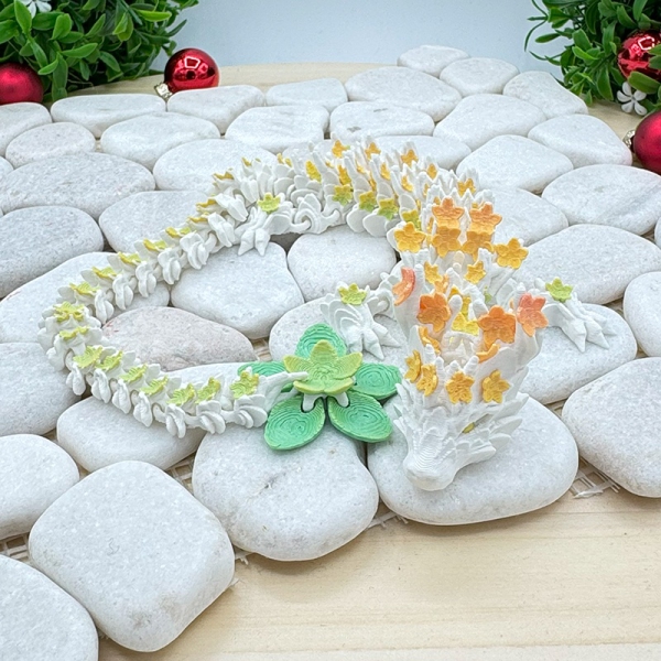 Kirschblüten-Drache – Frühlingseleganz